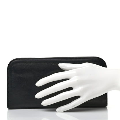 Saint Laurent Calfskin Classic Zip Around Continental Wallet Black 2 of 8