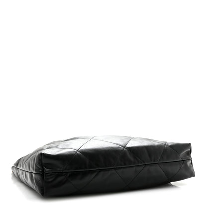 Chanel Shiny Calfskin Quilted Chanel 22 Black 4 of 13