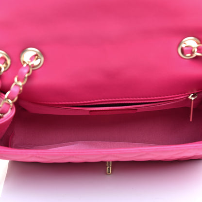 Chanel Lambskin Quilted Medium Mademoiselle Chic Flap Pink 5 of 10