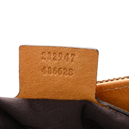 Gucci Monogram Medium Bamboo Bar Tote Yellow 7 of 11