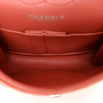 Chanel Lambskin Quilted 2.55 Reissue Mini Flap Pink 5 of 13