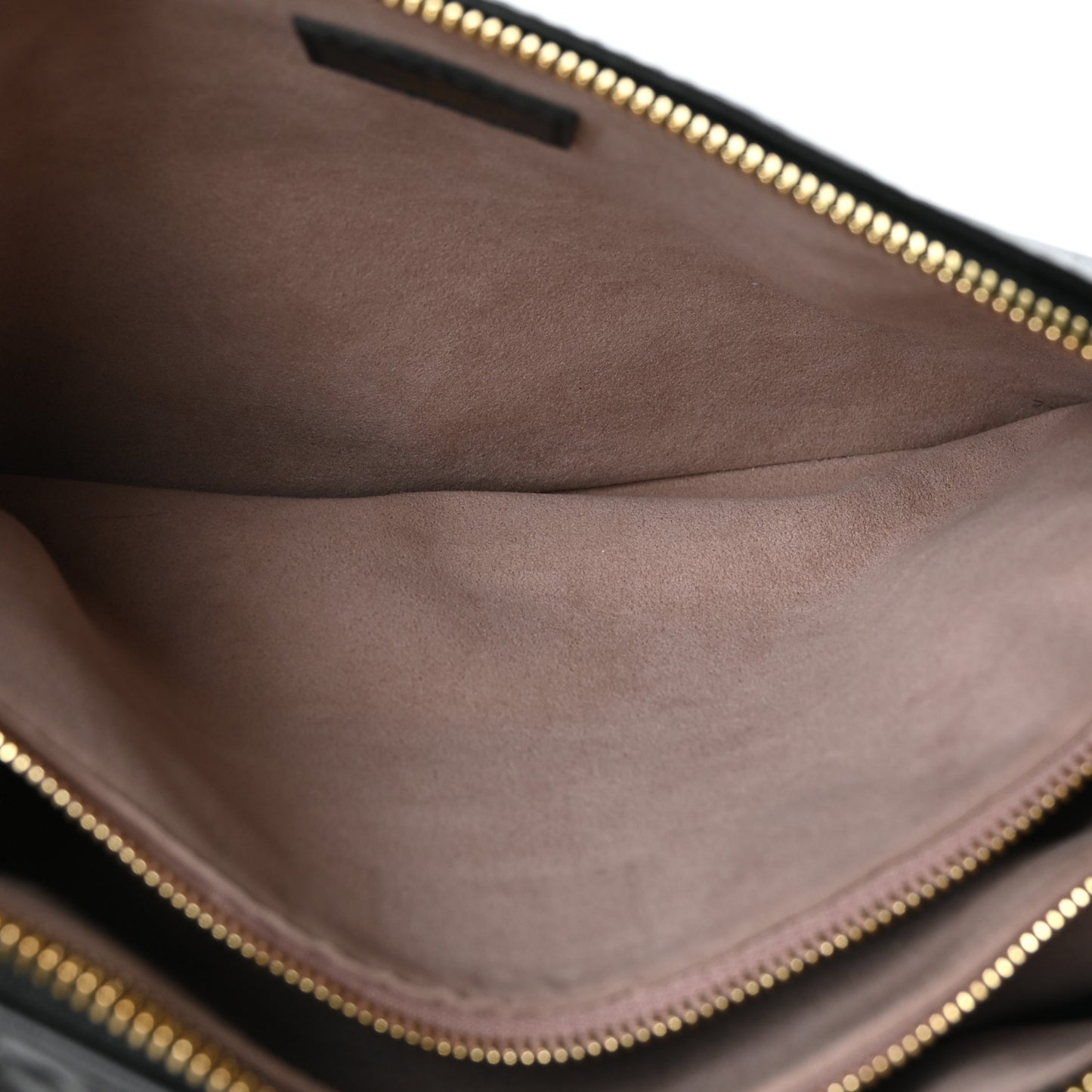Lambskin Embossed Monogram Coussin PM Black