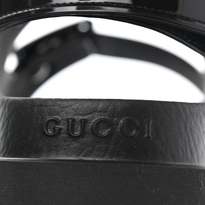 Gucci Rubber Mini Double G Womens Isla Dad Sandals 38 Black 7 of 10
