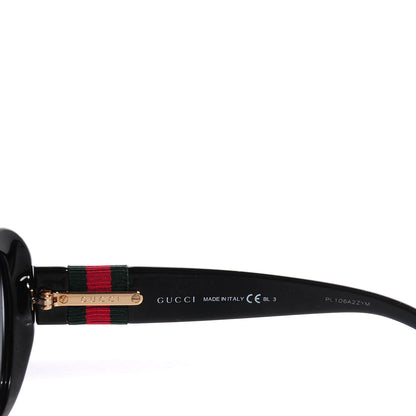 Gucci Optyl Frame Web Oversized Contrast Sunglasses 3644/S Black 3 of 4