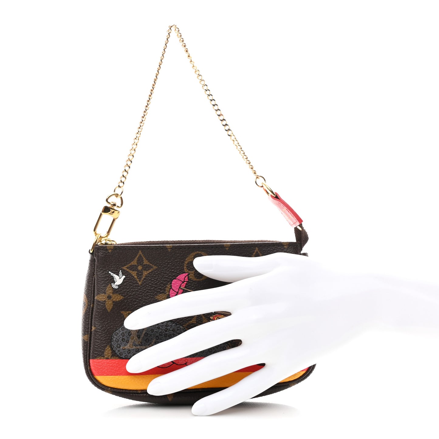 Monogram 2015 Christmas Animation Mini Pochette Accessories