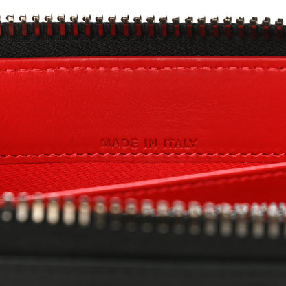 Christian Louboutin Calfskin Loubinthesky Panettone Wallet Black Multimetal 7 of 10