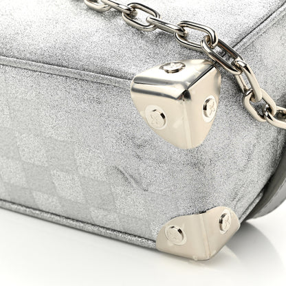 Louis Vuitton Damier Glitter Mini Soft Trunk Silver 10 of 11