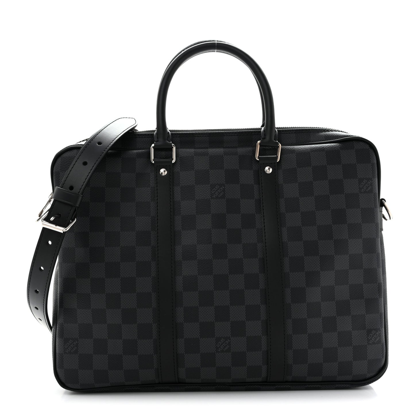 Damier Graphite Porte Documents Voyage PM