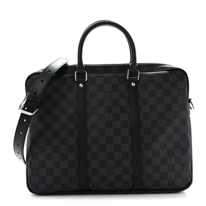 Louis Vuitton Damier Graphite Porte Documents Voyage PM 1 of 12