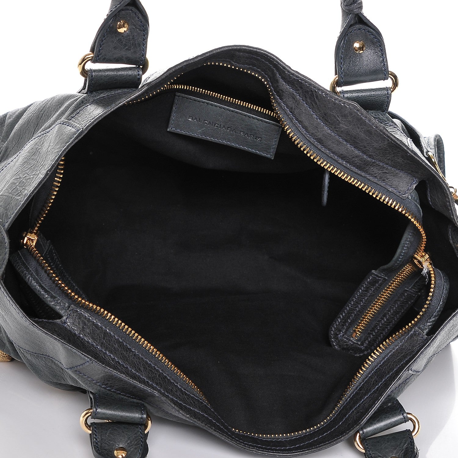 Balenciaga Agneau Giant 21 Gold Hardware Part Time Anthracite 5 of 7