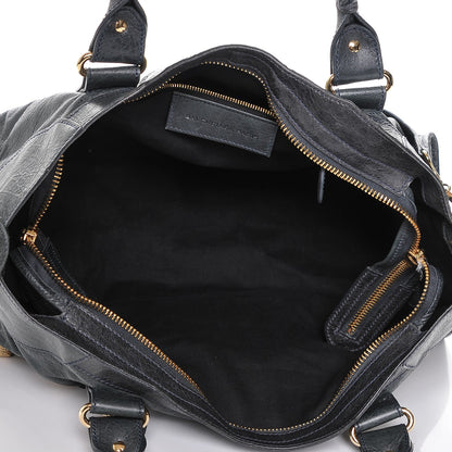 Balenciaga Agneau Giant 21 Gold Hardware Part Time Anthracite 5 of 7