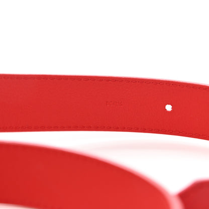Louis Vuitton Epi 30mm LV Twist Belt 80 32 Coquelicot 5 of 9