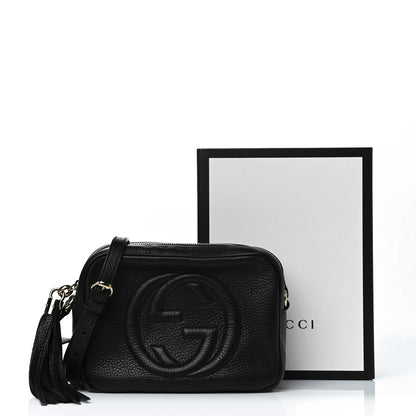 Gucci Pebbled Calfskin Small Soho Disco Bag Black 16 of 16