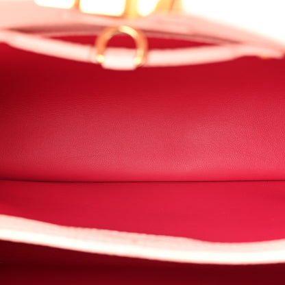 Louis Vuitton Taurillon Resin Murano Capucines BB Rose Jasmin 5 of 9