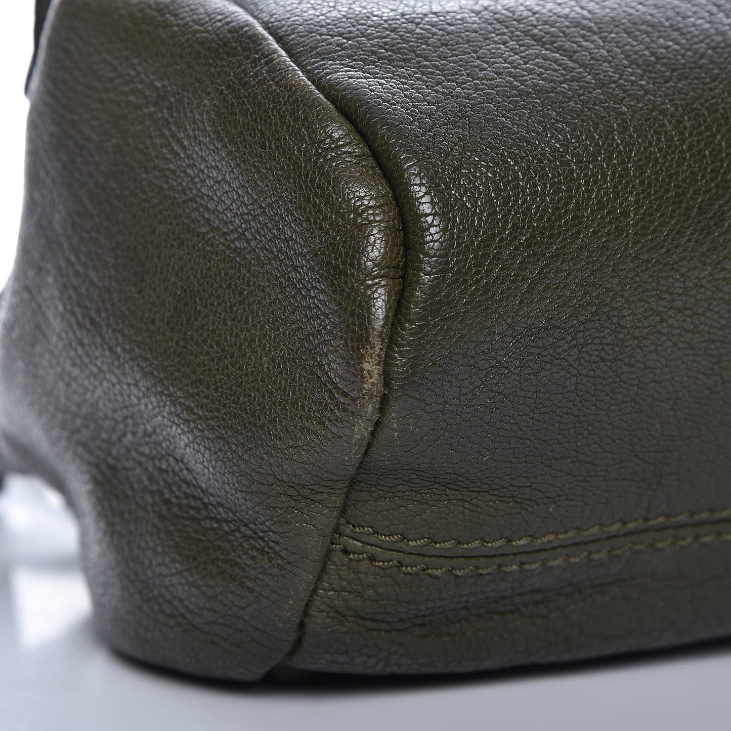 Sugar Goatskin Mini Pandora Khaki