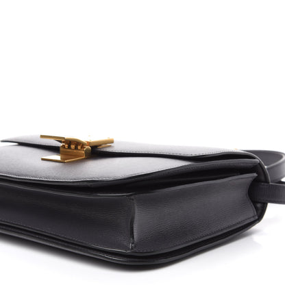 Celine Liege Calfskin Medium Classic Box Flap Bag Liquorice 7 of 11