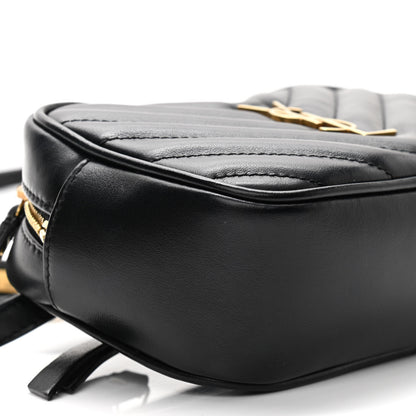 Saint Laurent Calfskin Matelasse Monogram Lou Belt Bag Black 9 of 10