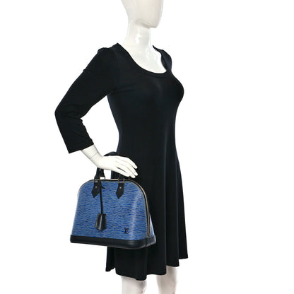 Louis Vuitton Epi Alma PM Denim Light 2 of 12