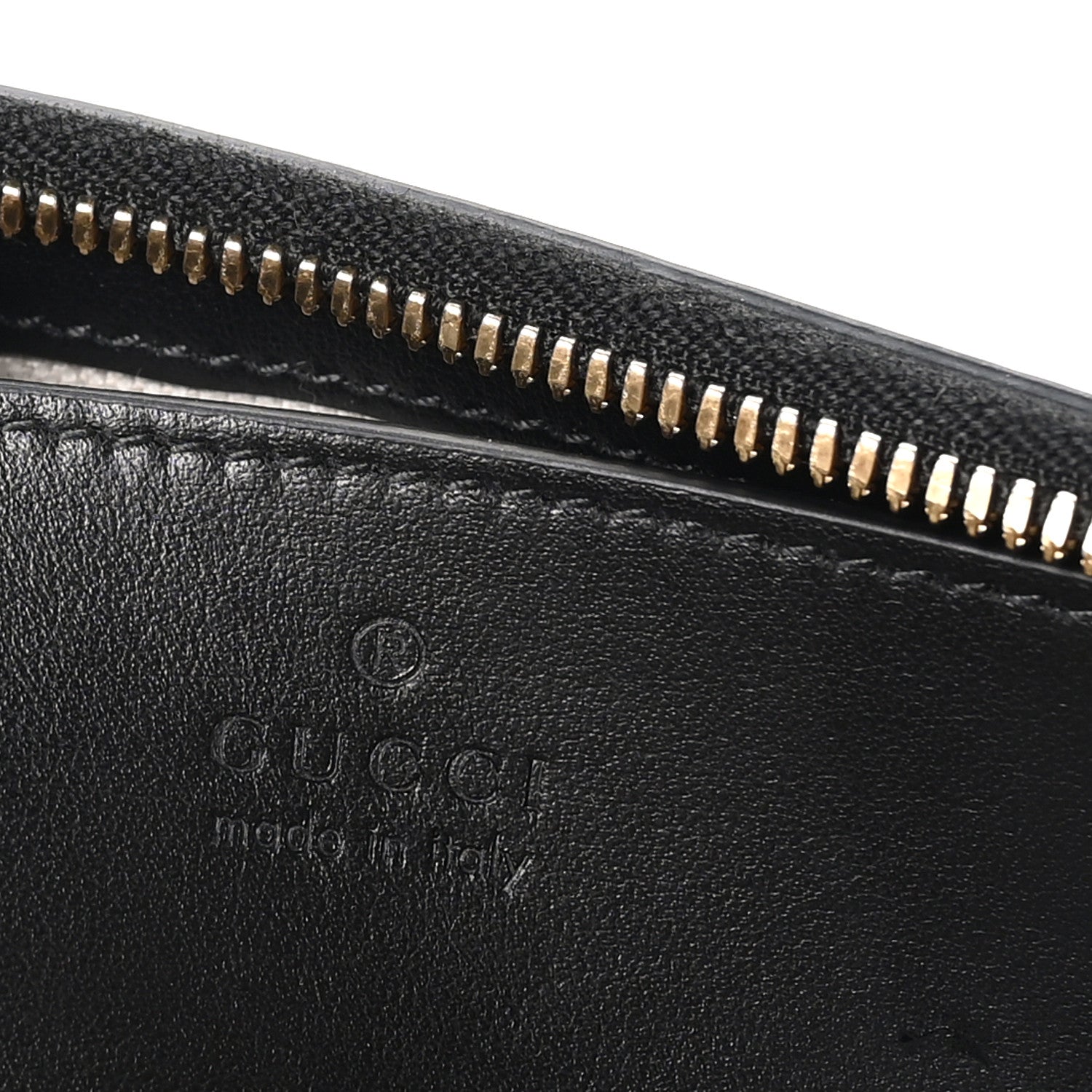 Gucci Calfskin GG Matelasse Chain Handbag Black Natural 6 of 10