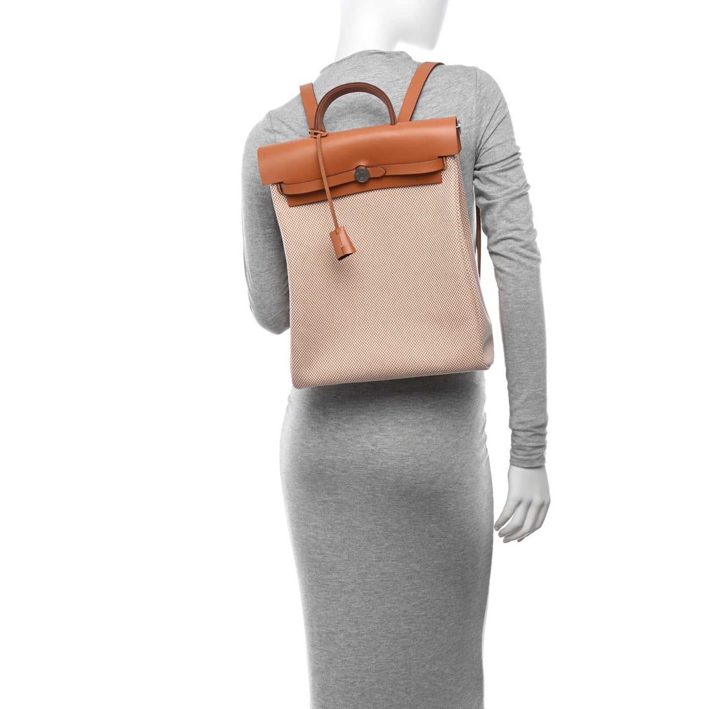 Vache Hunter Criss Viking Herbag a Dos Retourne Backpack Ecru Beige Naturel