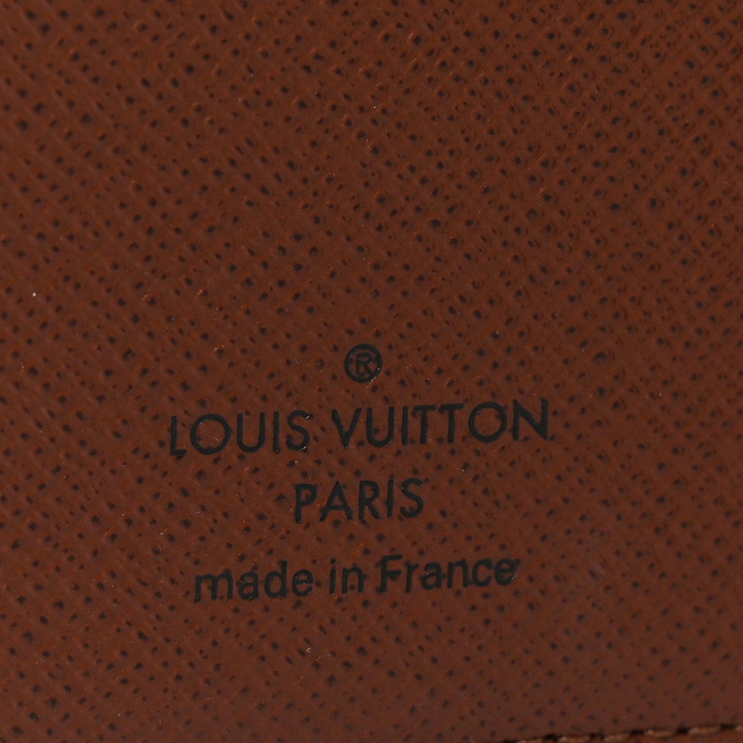 Monogram Pocket Agenda Cover