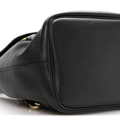 Chloe Suede Calfskin Small Faye Backpack Black 9 of 10