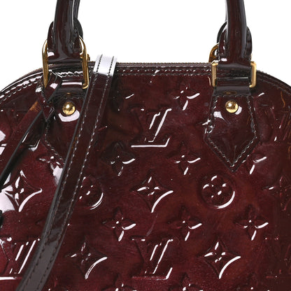 Louis Vuitton Vernis Alma BB Amarante 7 of 10