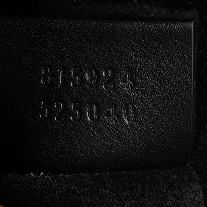 Gucci GG Calfskin Embossed B Medium Shoulder Bag Arabella Black 8 of 11