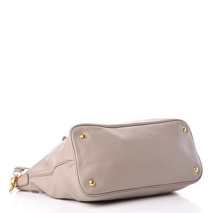 Prada Soft Calf Tote Pomice 4 of 16