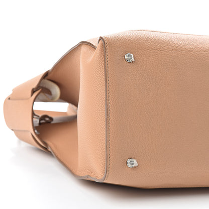 Givenchy Grained Calfskin Medium Horizon Satchel Beige 10 of 15