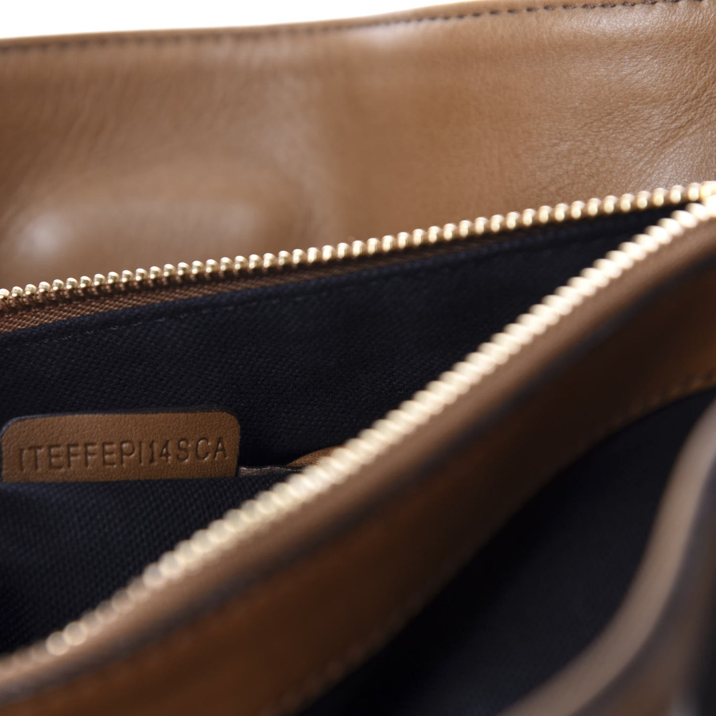 Calfskin House Check Medium Brecon Tote Tan