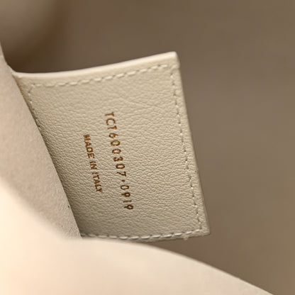 Saint Laurent Calfskin Toy Shopping Tote Porcellana 7 of 11