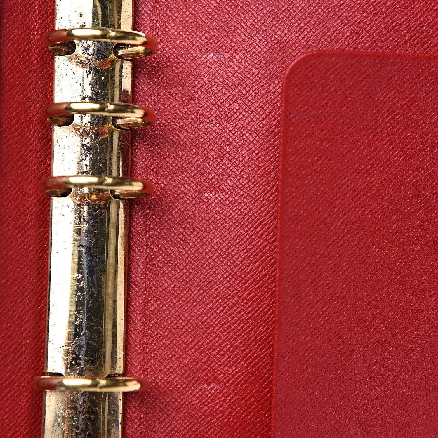 Louis Vuitton Epi Medium Ring Agenda Cover Rouge 7 of 8