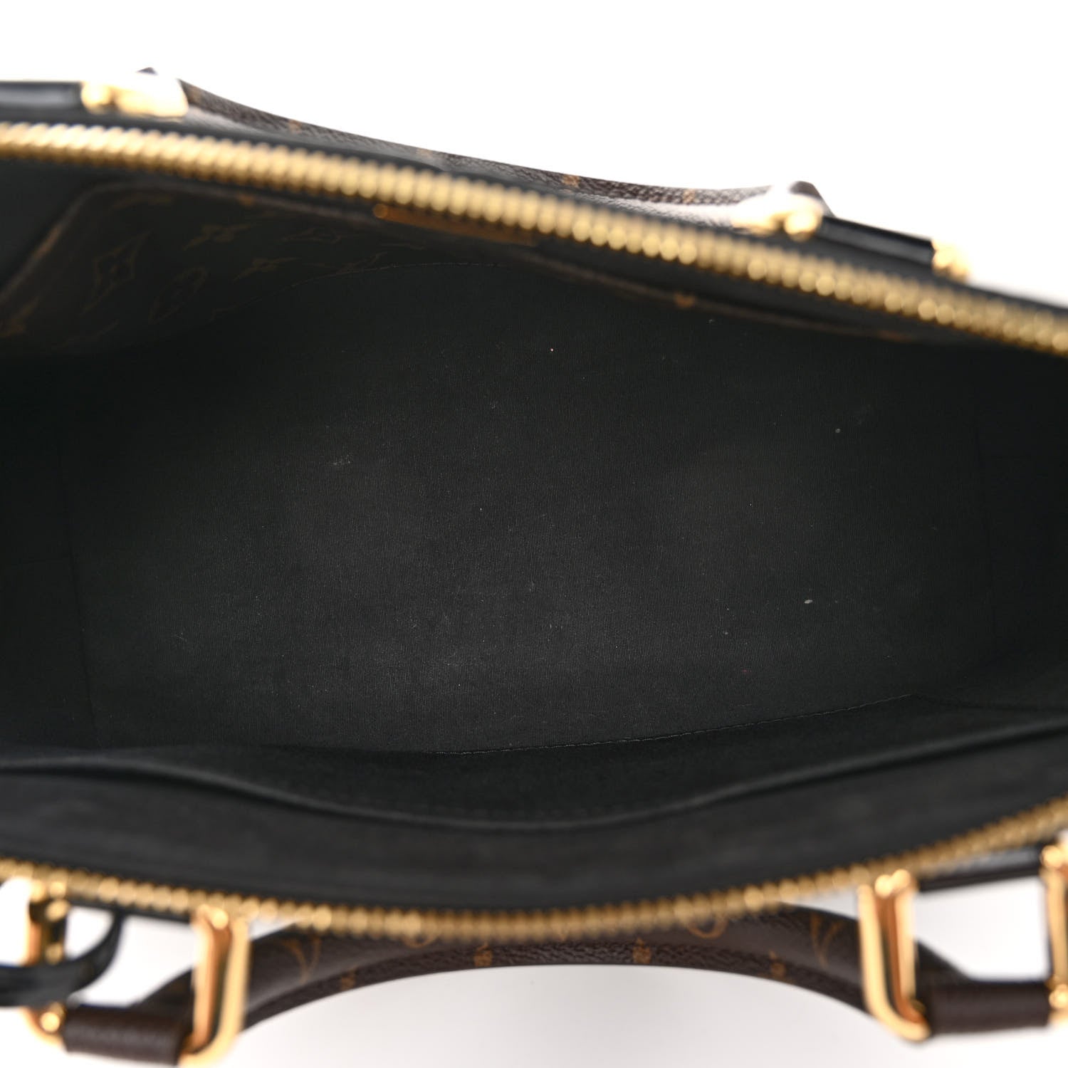 Louis Vuitton Patent Calfskin Miroir Tote Black 5 of 10