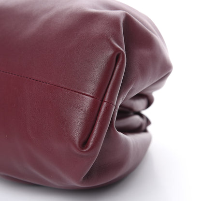 Bottega Veneta Smooth Butter Calf The Pouch Oversized Clutch Bordeaux 10 of 12