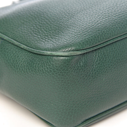 Gucci Pebbled Calfskin Small Soho Disco Bag Emerald Green 13 of 17