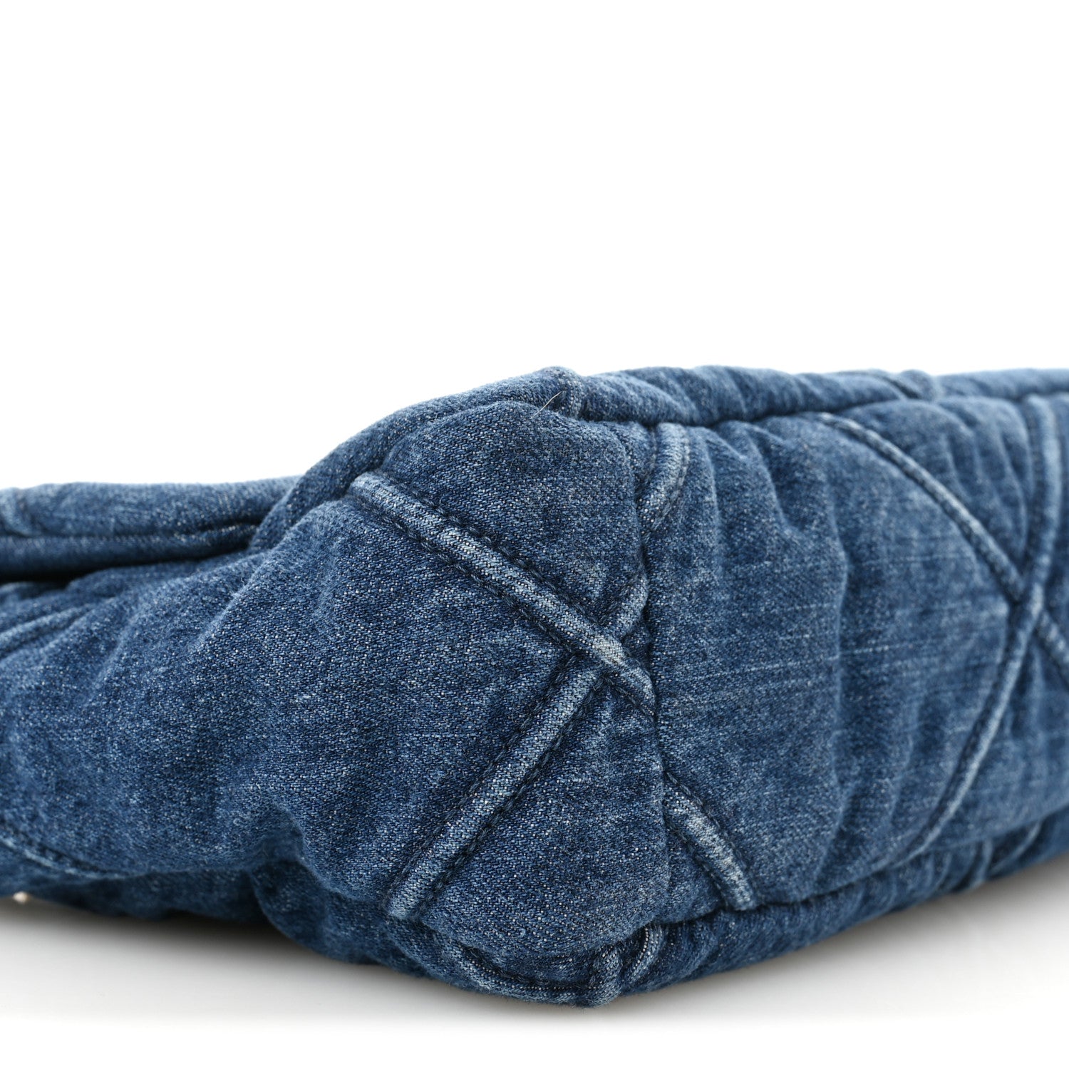 Chanel Denim Quilted Medium Chanel 19 Flap Blue 9 of 10