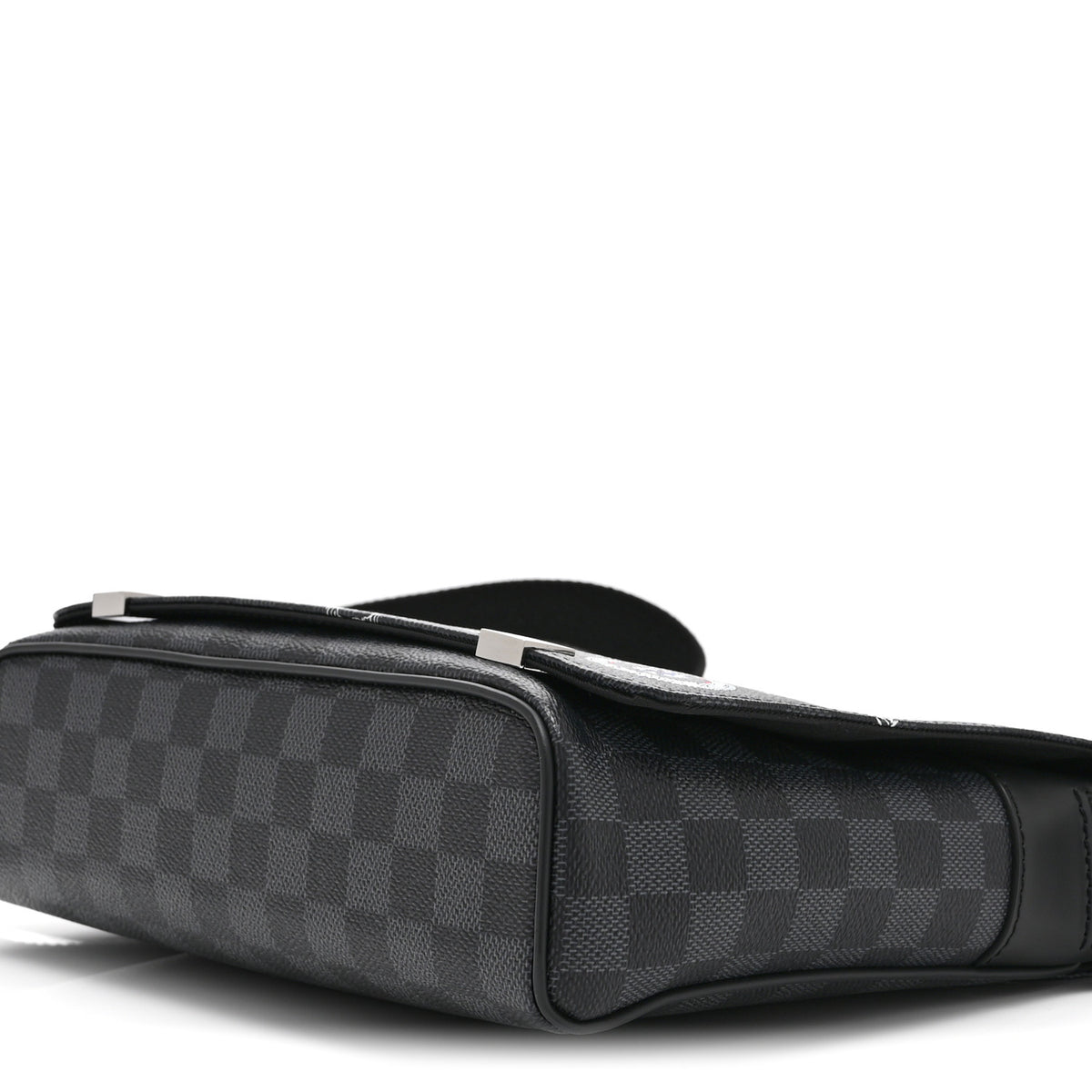 Damier Graphite World Map District PM