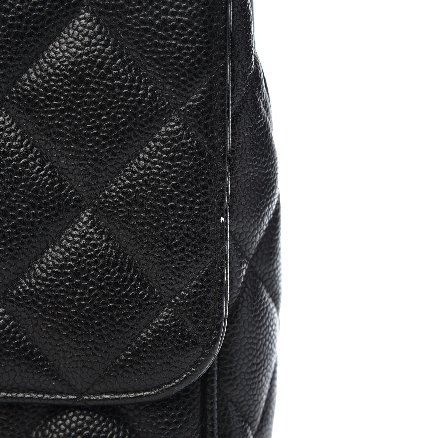 Chanel Caviar Quilted Medium Single Flap Black 11 of 14