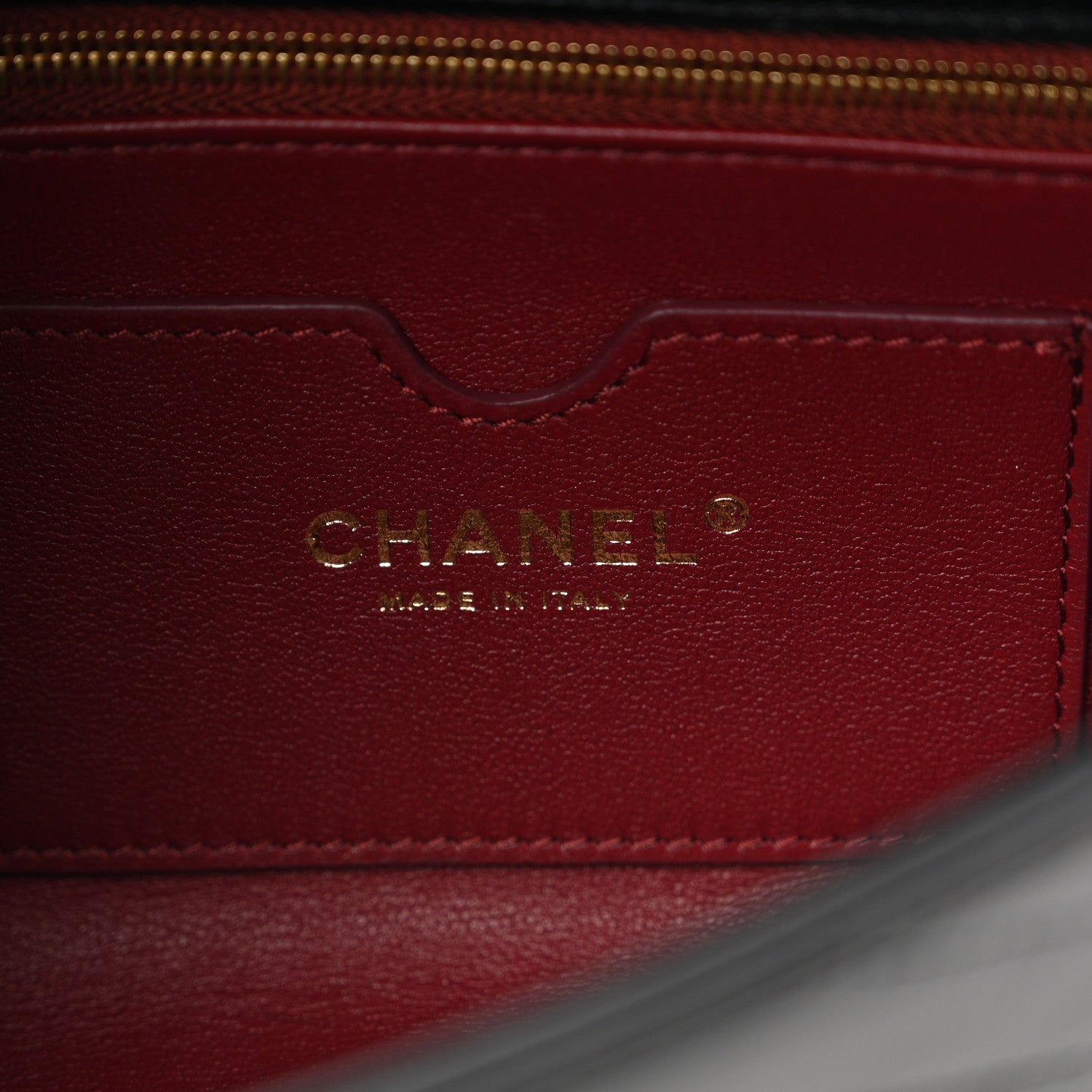 Chanel Lambskin Chevron Quilted Top Handle Envelope Clutch Black 6 of 11