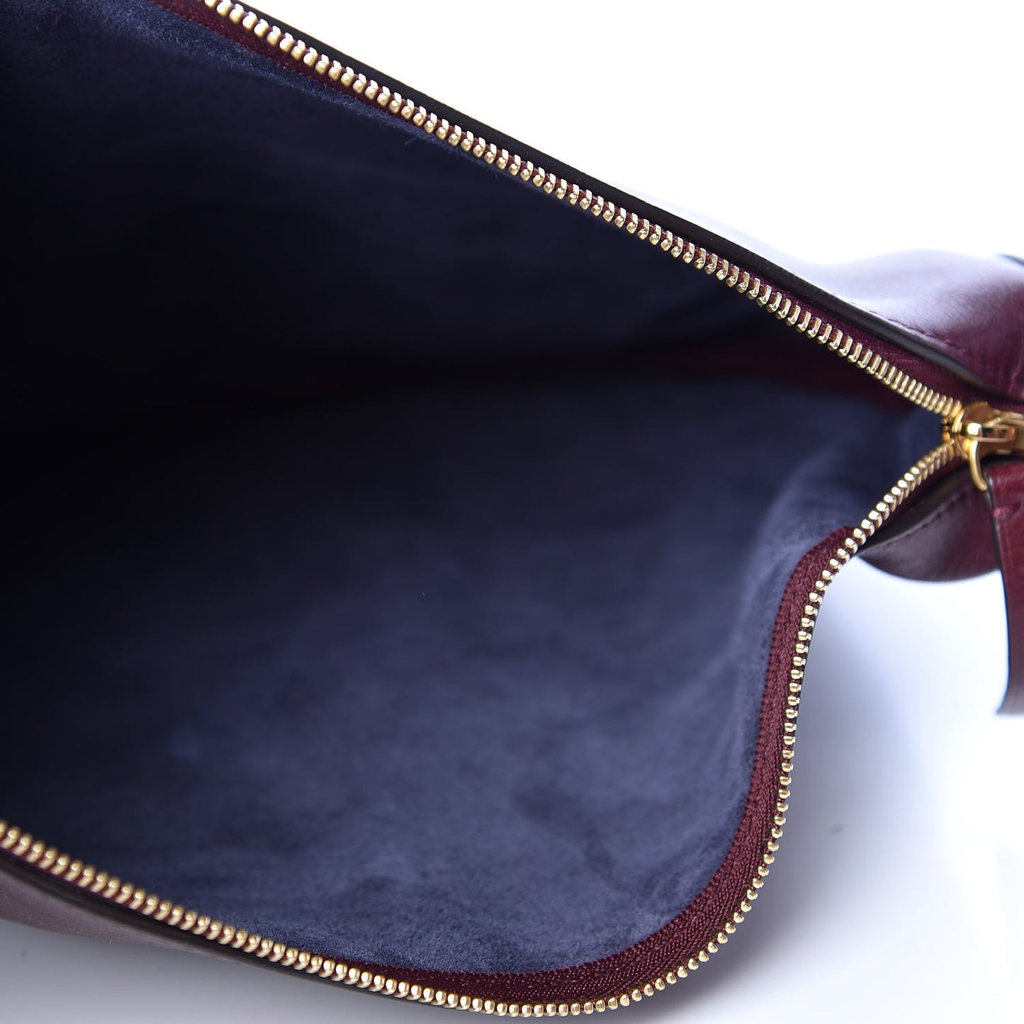 Lambskin Hobo Burgundy