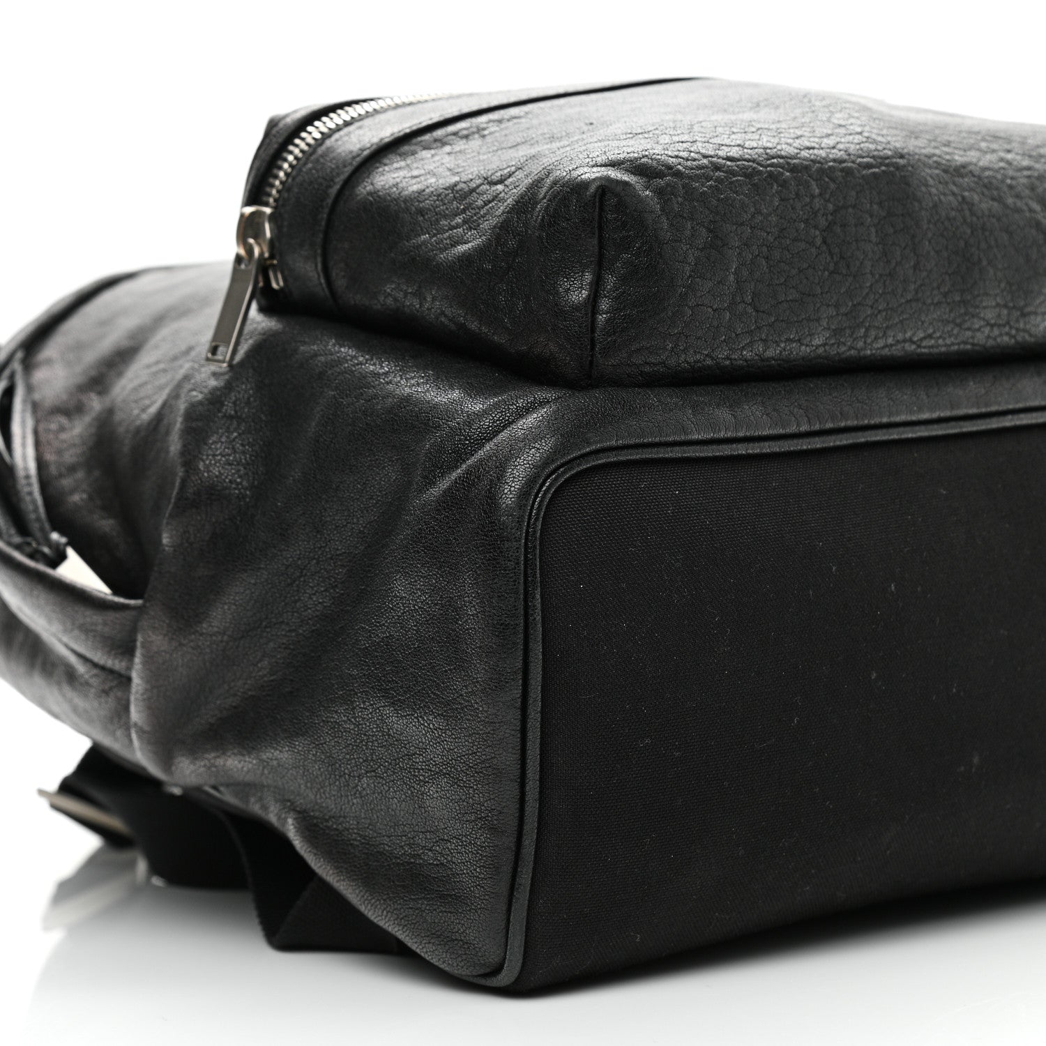 Saint Laurent Sheepskin City Backpack Black 10 of 13