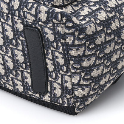 Christian Dior Oblique Calfskin Rider Backpack Beige Black 9 of 9