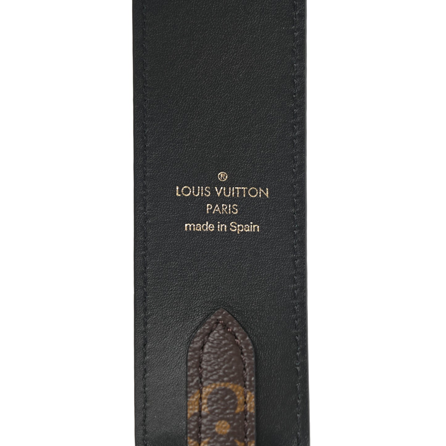 Monogram Bandouliere Shoulder Strap Black