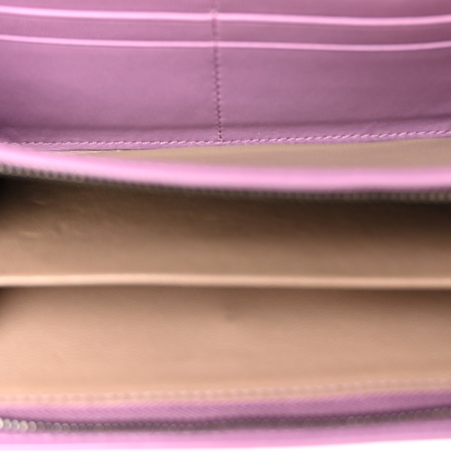 Bottega Veneta Nappa Intrecciato Continental Flap Wallet Lilac