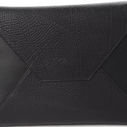 Celine Velluto Smooth Calfskin Medium Horizontal Cabas Phantom Black 9 of 10