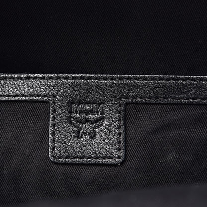 MCM Calfskin Ottomar Small Stark Backpack Black 6 of 12