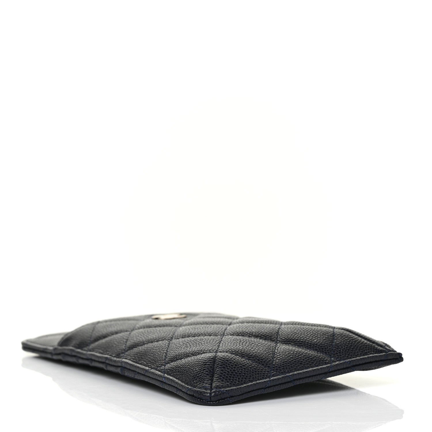 Chanel Caviar Quilted Classic iPhone Pouch Navy 4 of 10