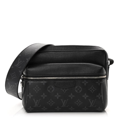Louis Vuitton Taiga Monogram Eclipse Outdoor Messenger Black 1 of 10
