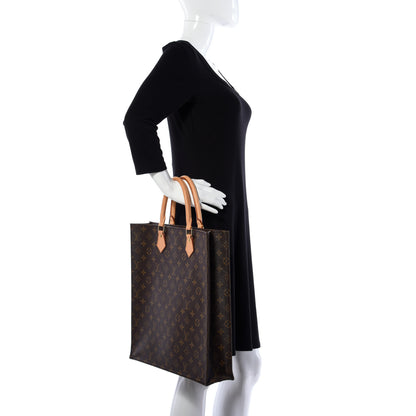 Louis Vuitton Monogram Sac Plat 2 of 9